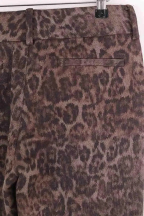 Pantalon droit Alexander Wang Marron en Coton