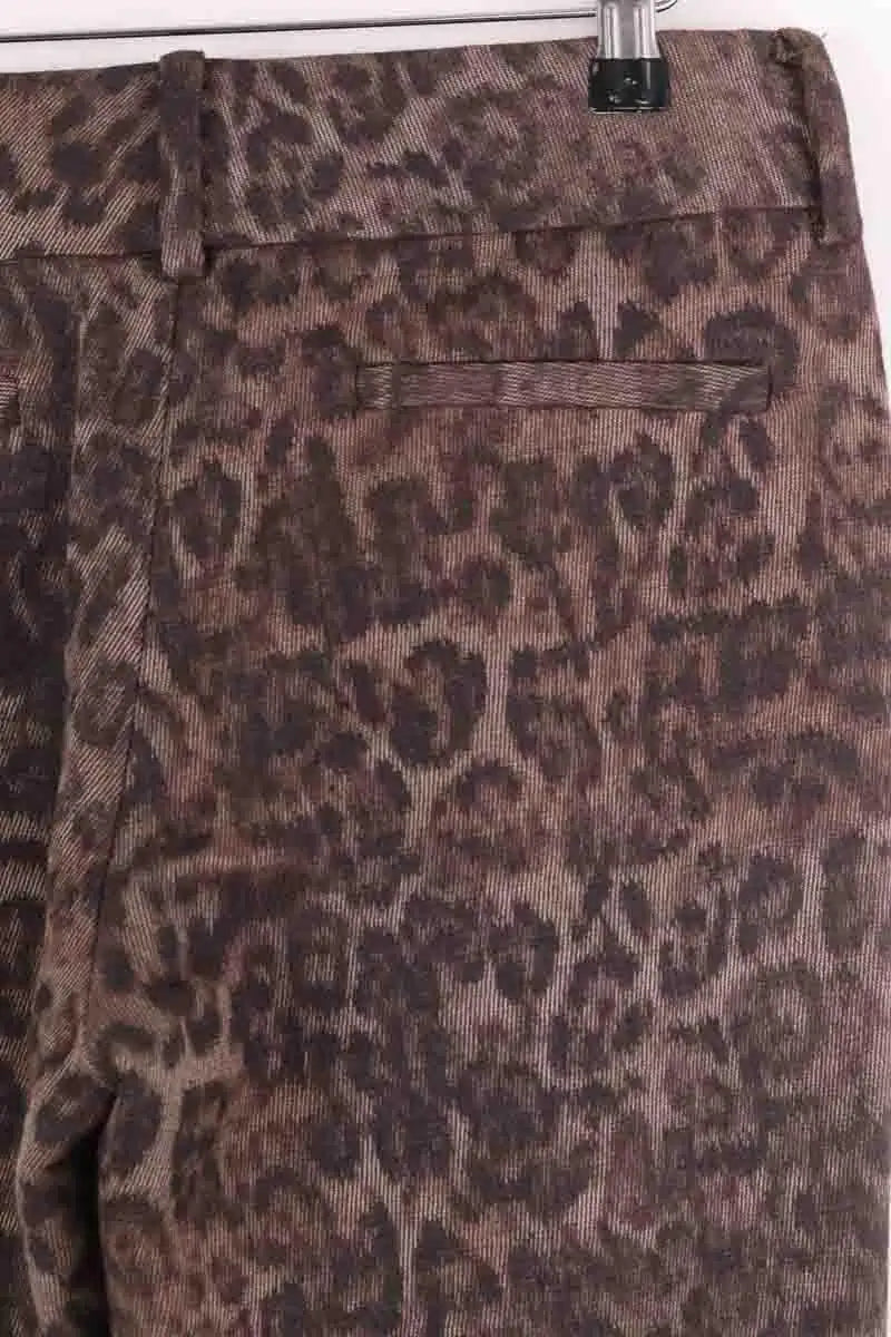 Pantalon droit Alexander Wang Marron en Coton
