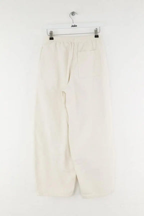 Pantalon droit American Vintage Blanc en Coton