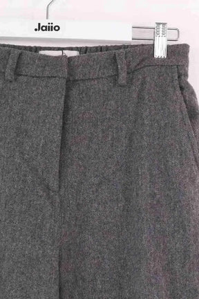 Pantalon droit American Vintage Gris en Synthétique