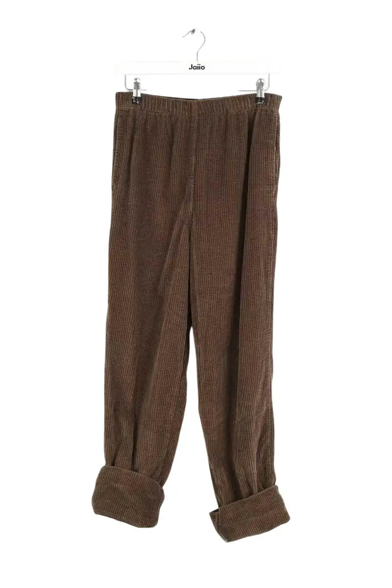Pantalon droit American Vintage Kaki en Coton, taille S - Seconde Main