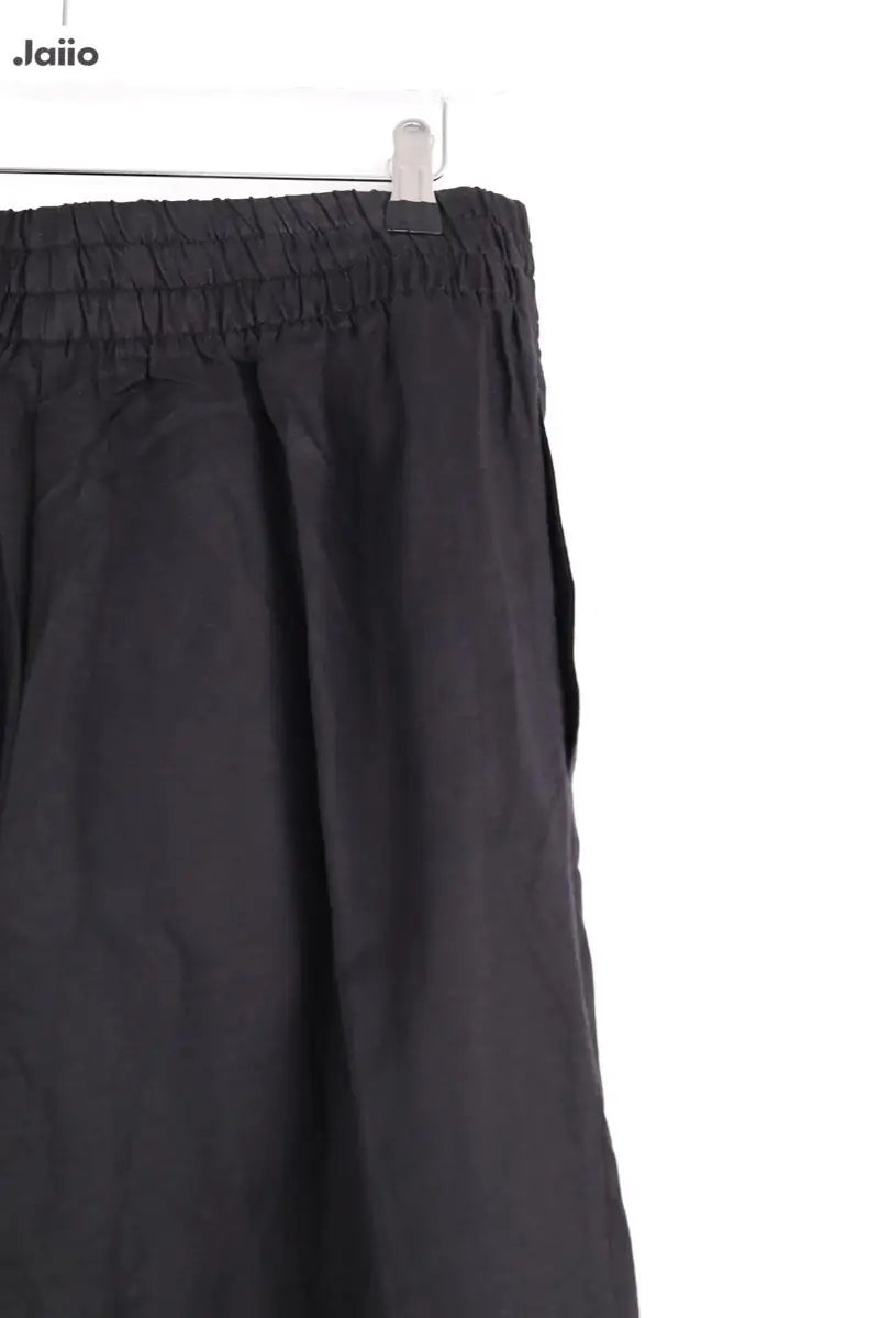 Pantalon droit Anine Bing Noir en Synthétique