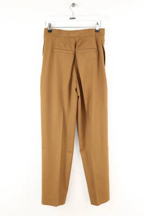 Pantalon droit APC Marron en Laine