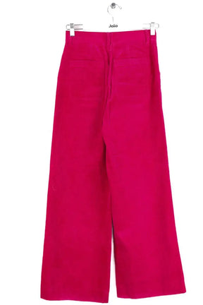 Pantalon droit Arket Rose en Coton