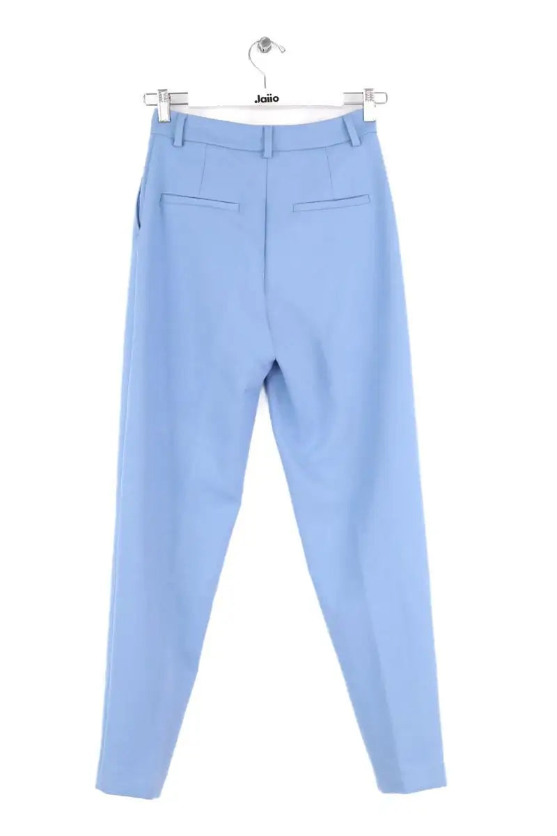 Pantalon droit Balzac Bleu en Synthétique