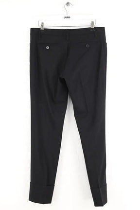 Pantalon droit Barbara Bui Noir en Laine