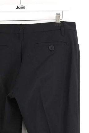 Pantalon droit Barbara Bui Noir en Laine