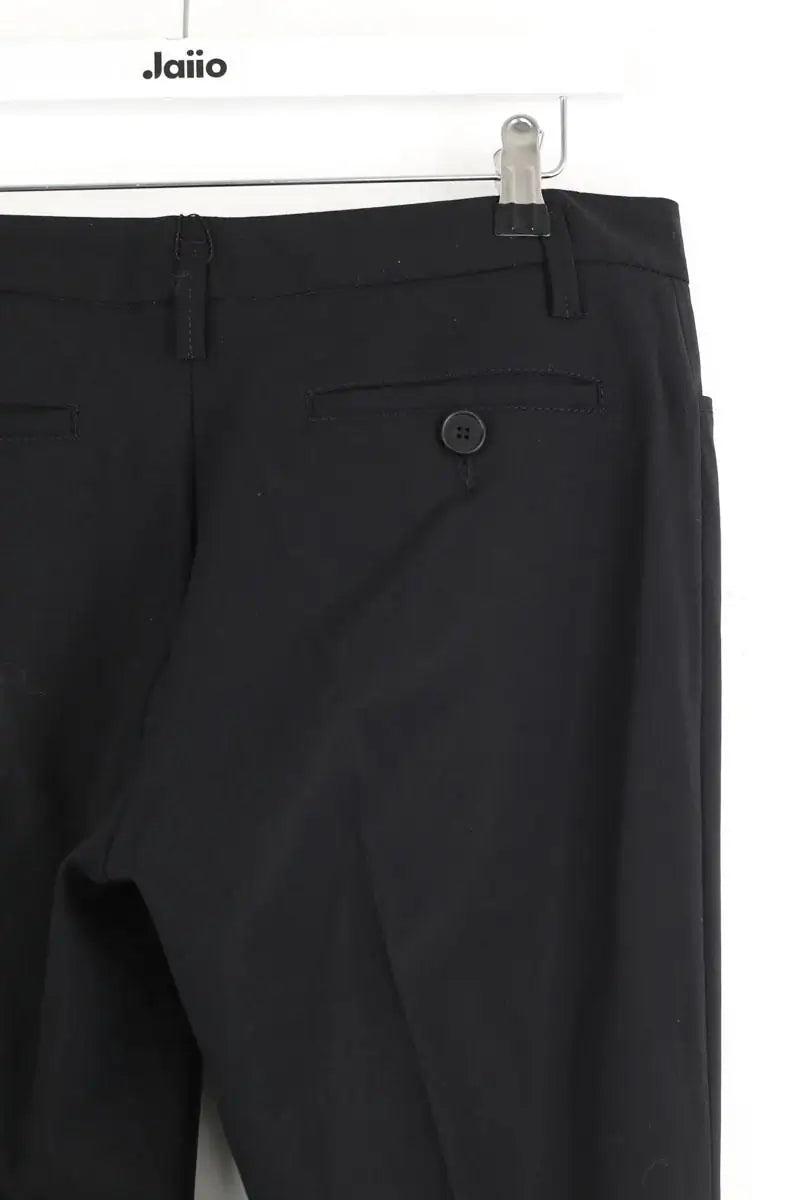 Pantalon droit Barbara Bui Noir en Laine
