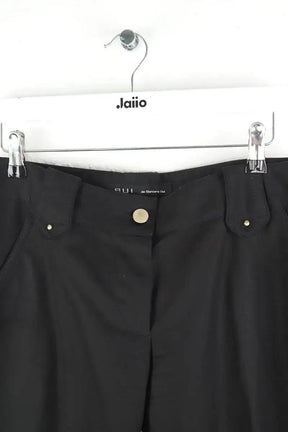 Pantalon droit Barbara Bui Noir en Synthétique