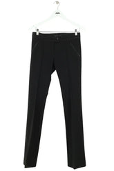 Pantalon droit Barbara Bui Noir en Viscose, taille M - Seconde Main