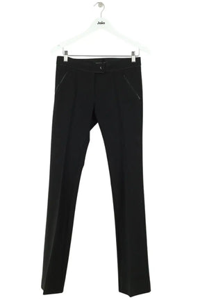 Pantalon droit Barbara Bui Noir en Viscose, taille M - Seconde Main