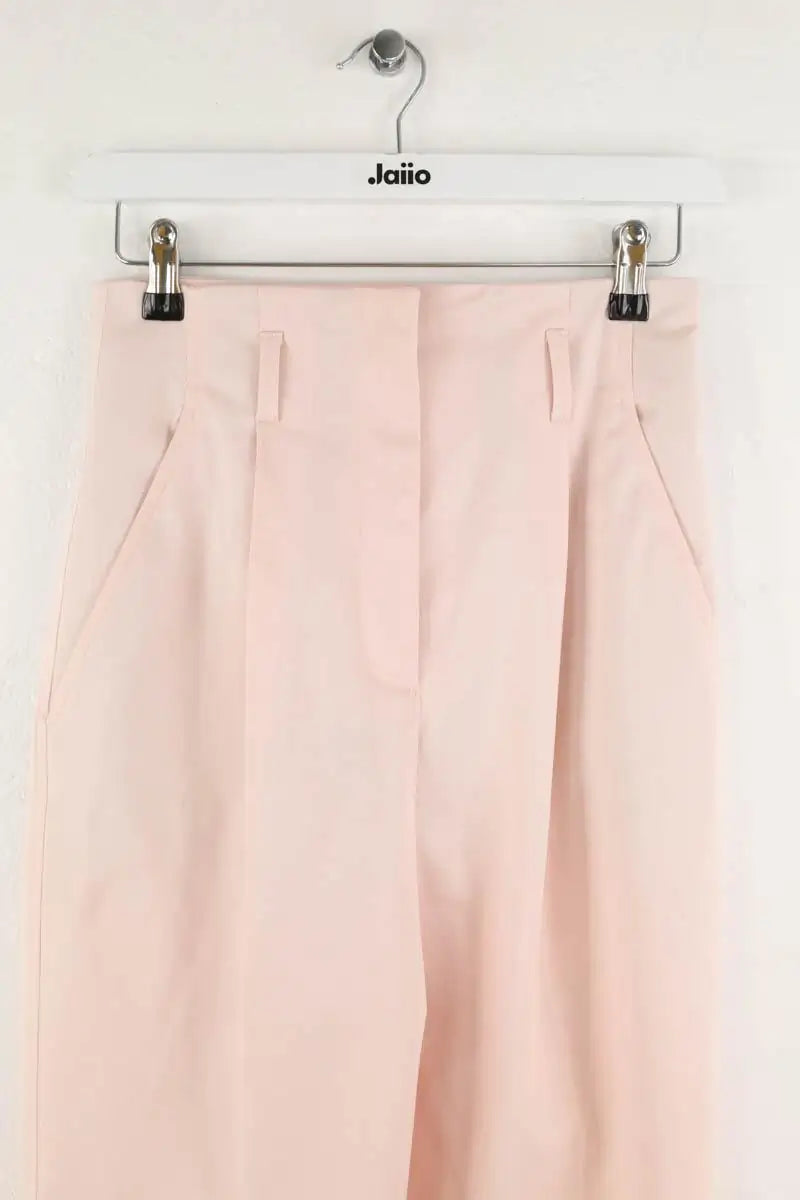 Pantalon droit Barbara Bui Rose en Synthétique
