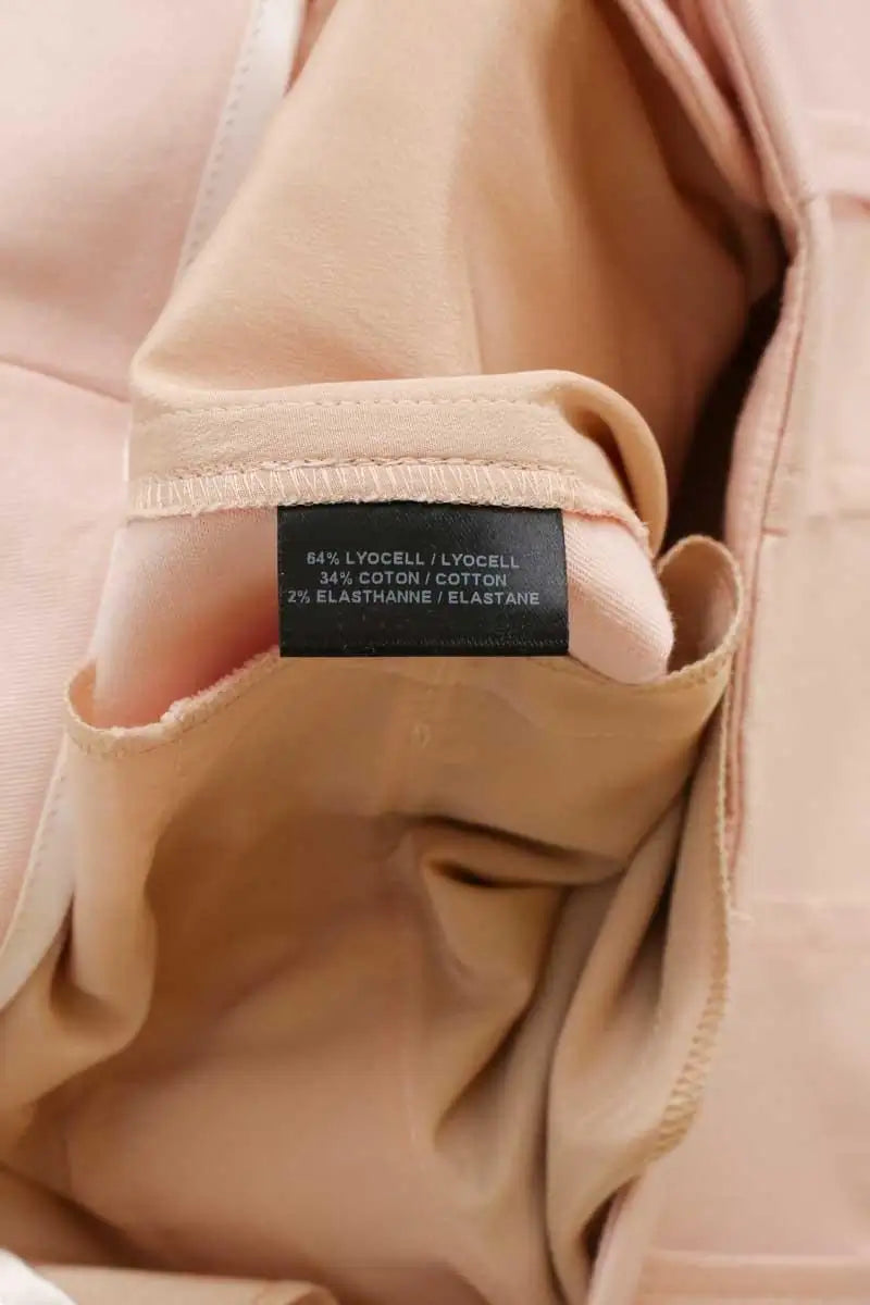 Pantalon droit Barbara Bui Rose en Synthétique