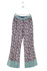 Pantalon droit Barbara Bui Violet en Soie, taille S - Seconde Main