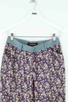 Pantalon droit Barbara Bui Violet en Soie
