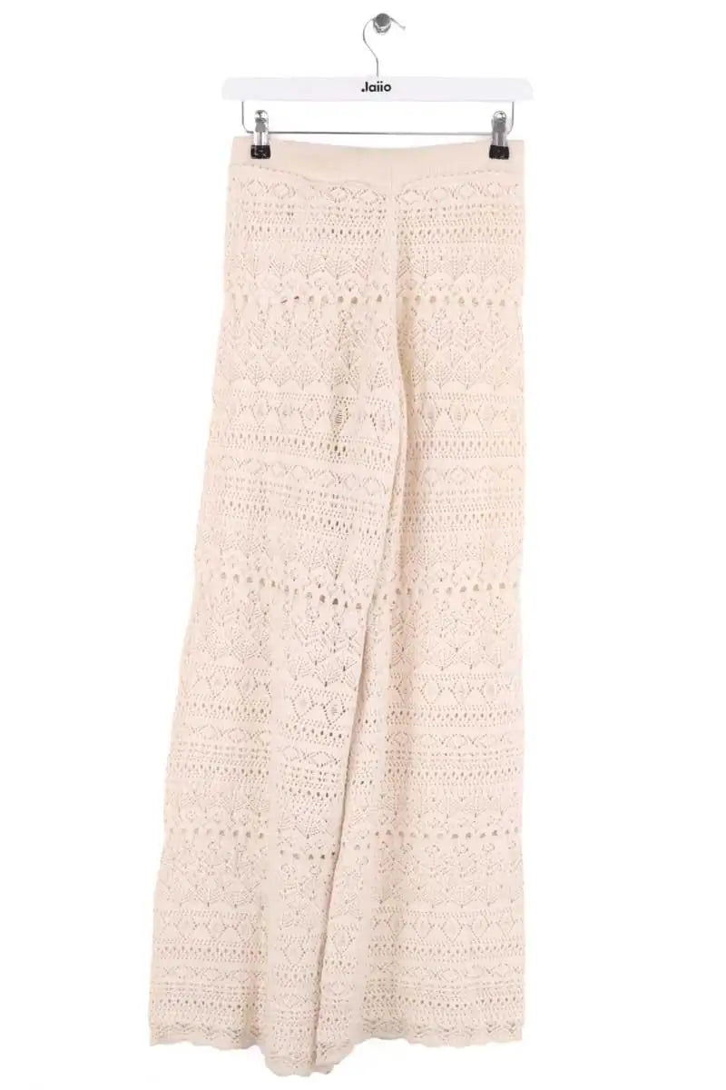 Pantalon droit Ba&Sh Ecru en Coton