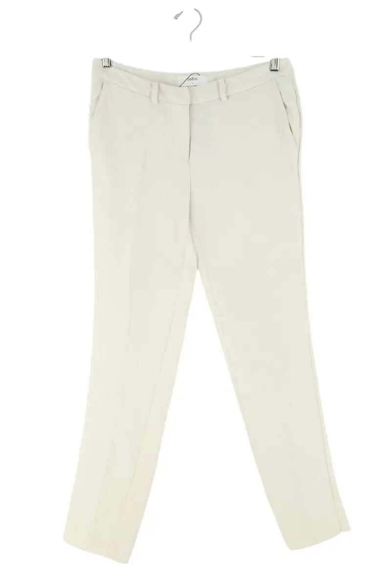 Pantalon droit Ba&Sh Ecru en Synthétique, taille S - Seconde Main