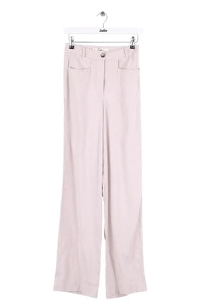 Pantalon droit Ba&Sh Gris en Viscose, taille XS - Seconde Main