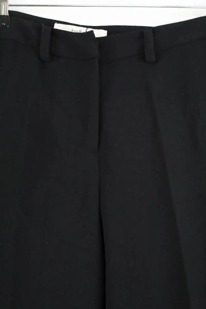 Pantalon droit Ba&Sh Marine en Polyester