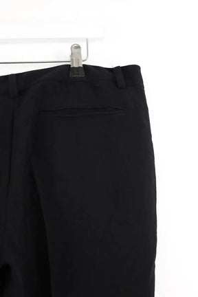Pantalon droit Ba&Sh Marine en Polyester