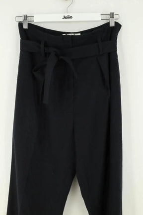 Pantalon droit Ba&Sh Marine en Synthétique