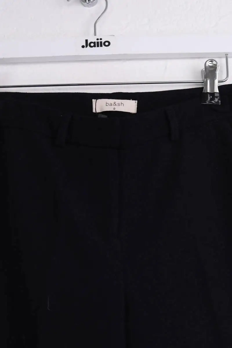 Pantalon droit Ba&Sh Marine en Synthétique