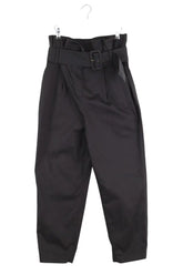Pantalon droit Ba&Sh Noir en Coton, taille L - Seconde Main