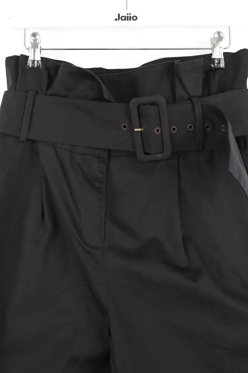 Pantalon droit Ba&Sh Noir en Coton