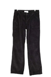 Pantalon droit Ba&Sh Noir en Coton, taille L - Seconde Main