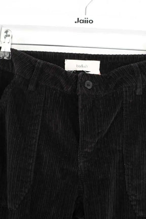 Pantalon droit Ba&Sh Noir en Coton