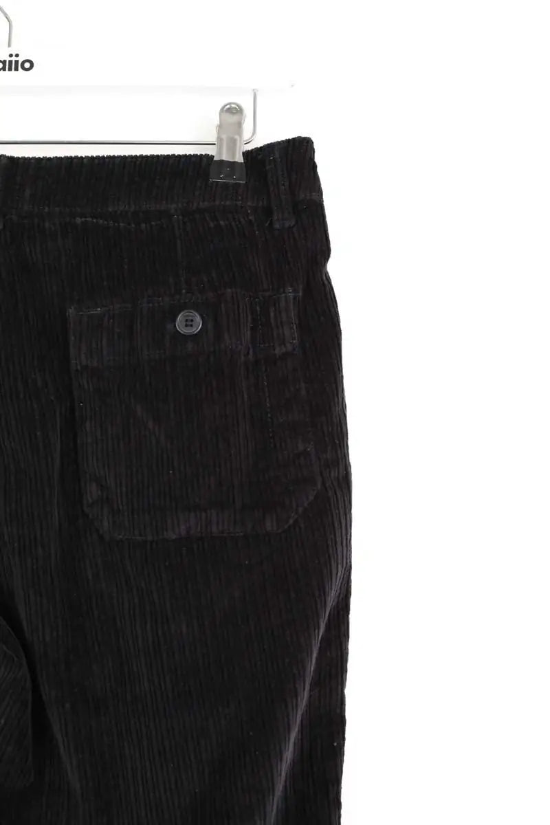 Pantalon droit Ba&Sh Noir en Coton