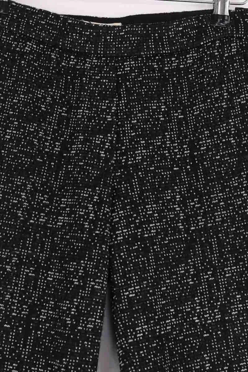 Pantalon droit Ba&Sh Pharell Noir en Synthétique