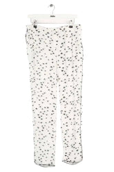 Pantalon droit Bash Rugby Blanc en Coton, taille M - Seconde Main