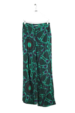 Pantalon droit Ba&Sh Vert en Viscose, taille S - Seconde Main