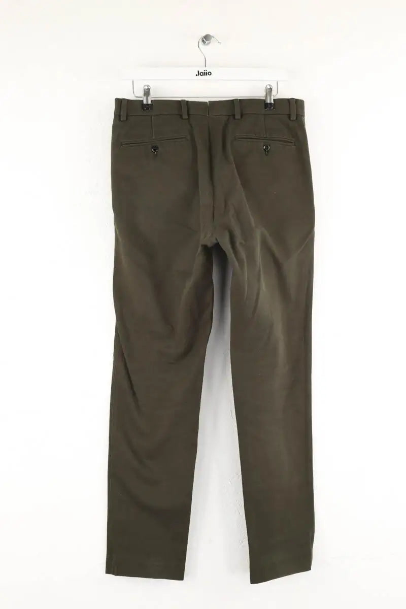 Pantalon droit Bellerose Kaki en Coton