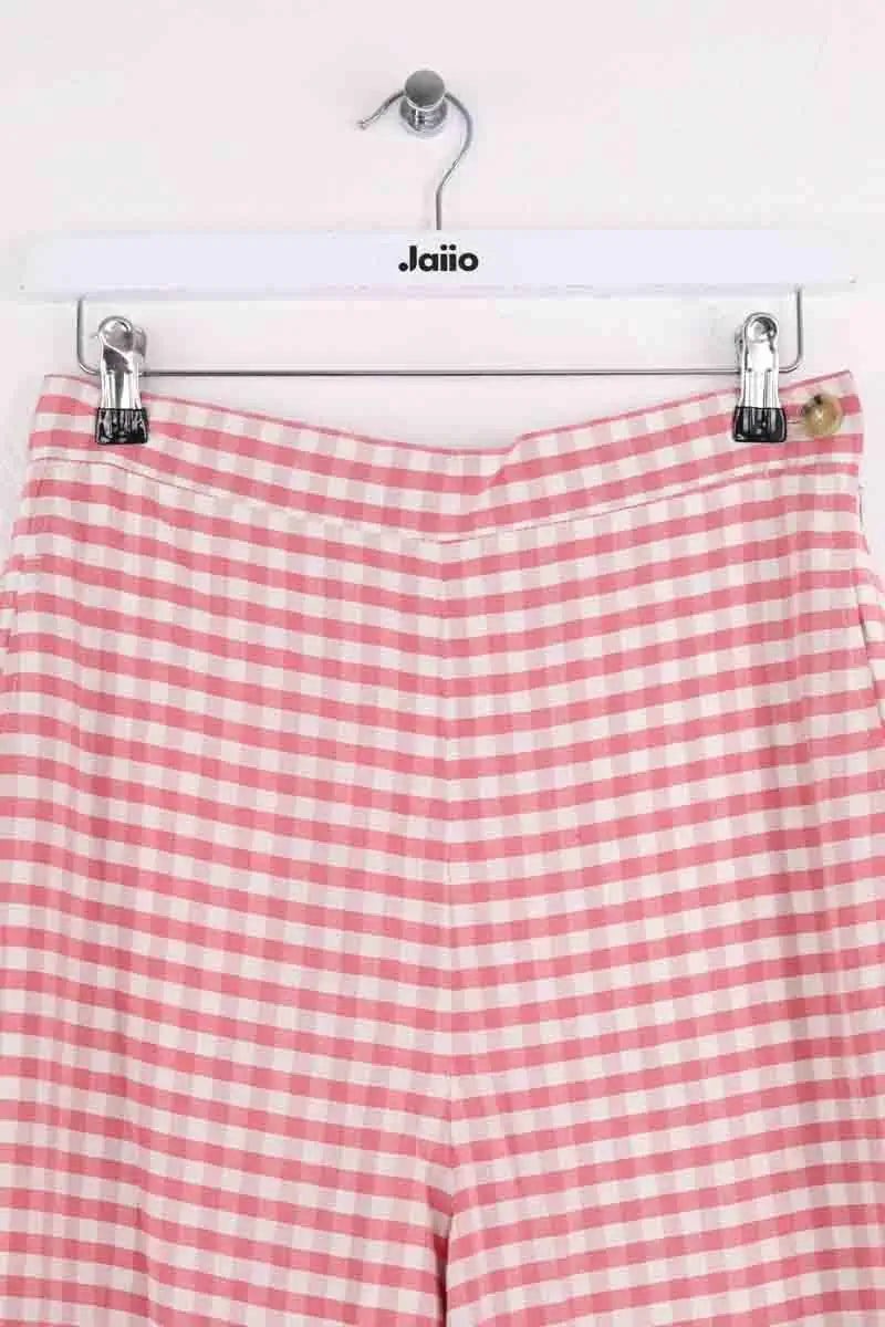 Pantalon droit Bellerose Rose en Coton