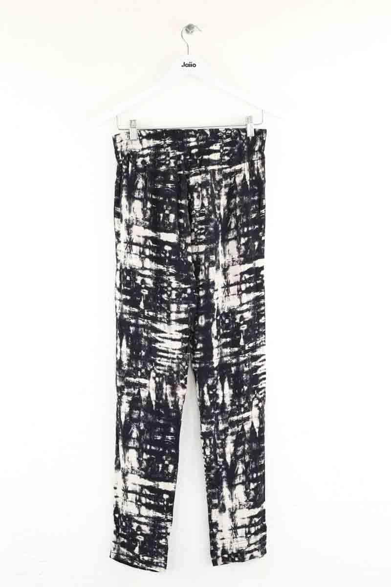 Pantalon droit Berenice Icetown2 Noir en Viscose