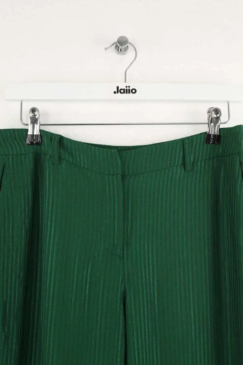 Pantalon droit Berenice Vert en Synthétique