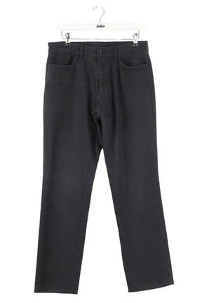 Pantalon droit Boss Noir en Coton, taille M - Seconde Main