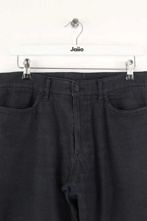 Pantalon droit Boss Noir en Coton