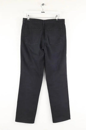 Pantalon droit Boss Noir en Coton