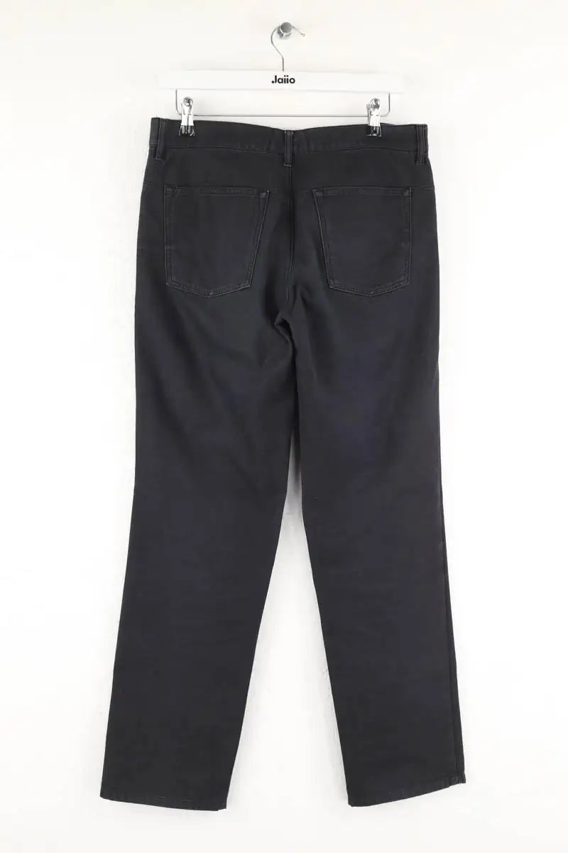 Pantalon droit Boss Noir en Coton