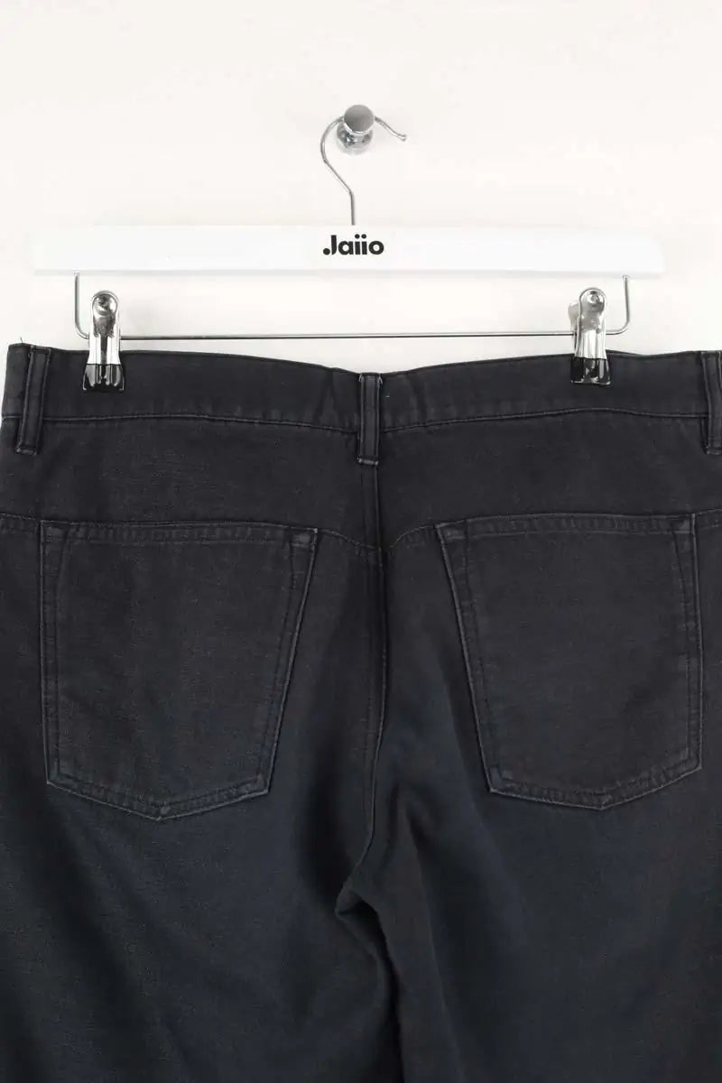 Pantalon droit Boss Noir en Coton