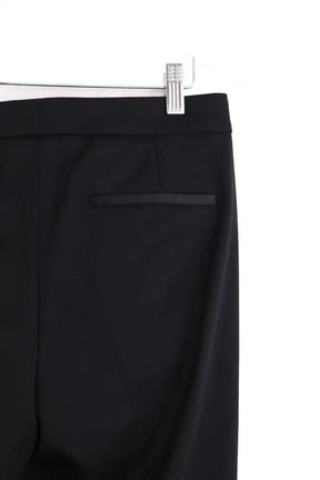 Pantalon droit Boss Noir en Laine