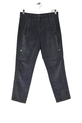 Pantalon droit Brunello Cucinelli Gris en Coton, taille M - Seconde Main