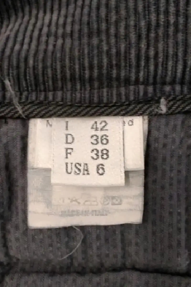 Pantalon droit Brunello Cucinelli Gris en Coton