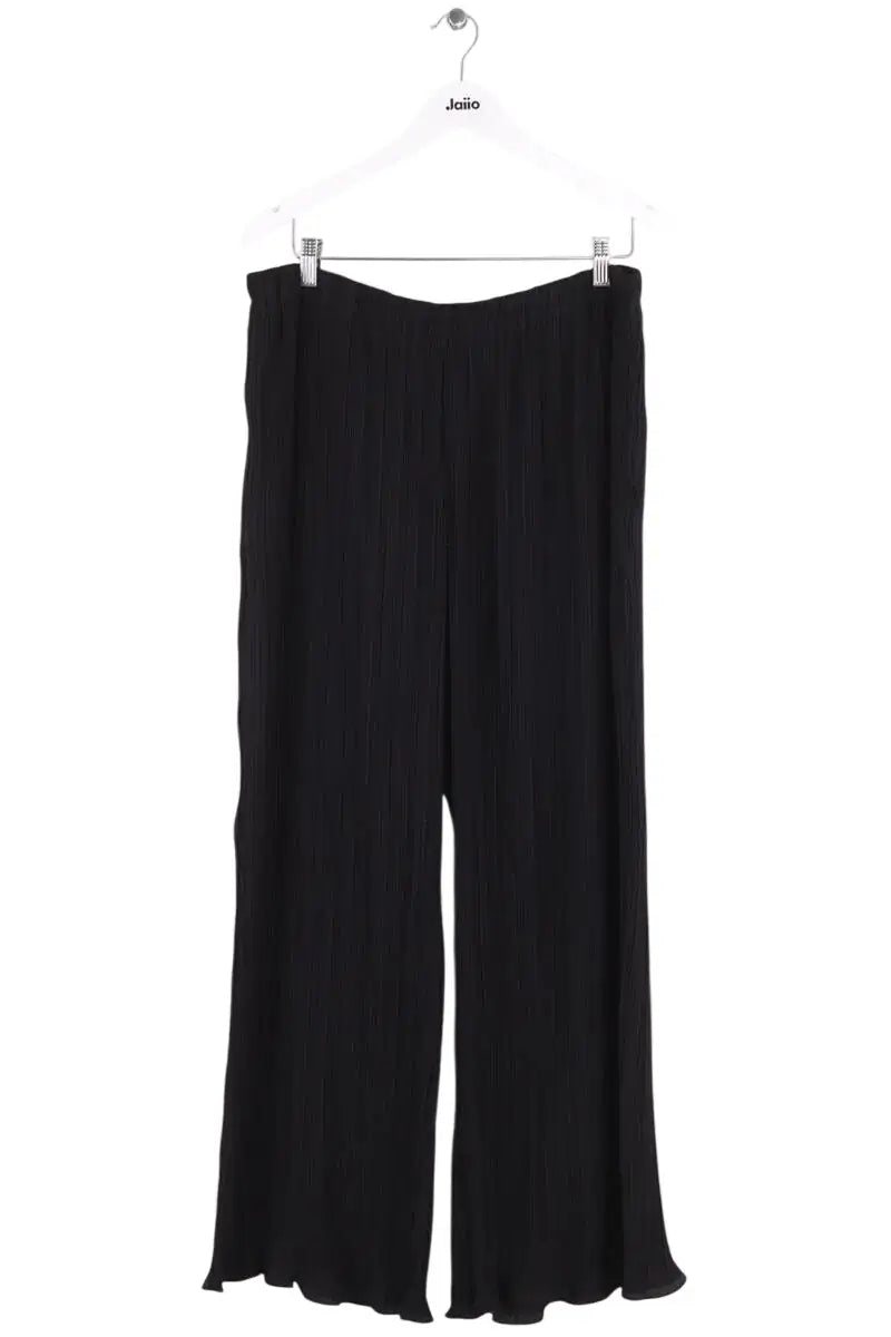 Pantalon droit By Malene Birger Noir en Synthétique, taille XXL - Seconde Main