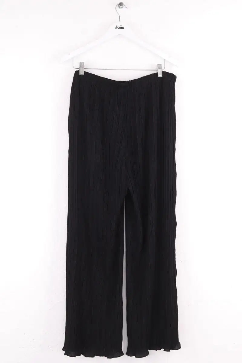 Pantalon droit By Malene Birger Noir en Synthétique