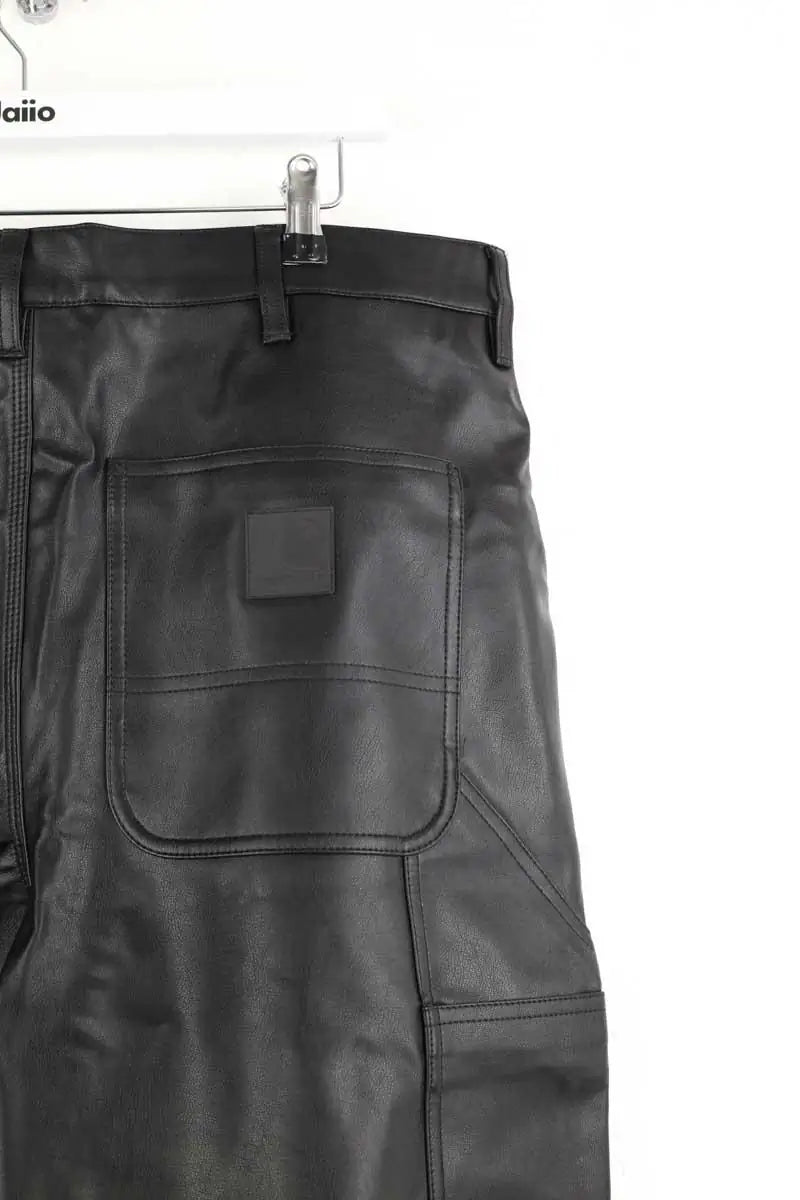 Pantalon droit Carhartt Relaxed straight fit Noir en Synthétique