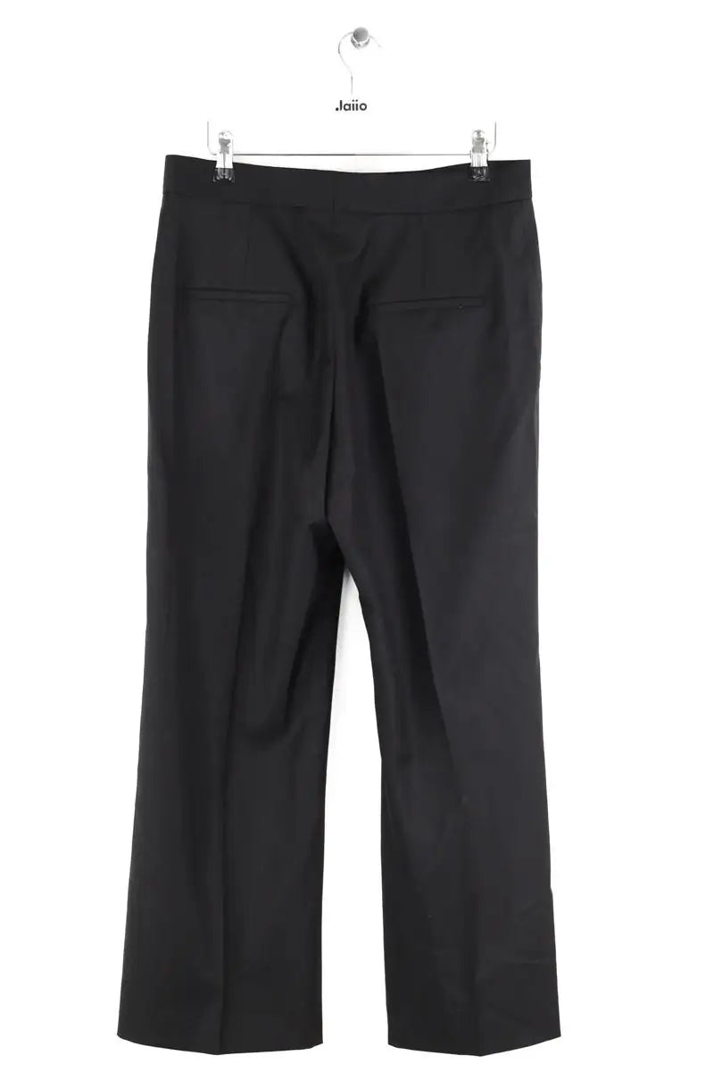 Pantalon droit Celine Noir en Laine